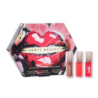 Fenty Beauty Glossy Posse Vii Full-Size Gloss Bomb Trio