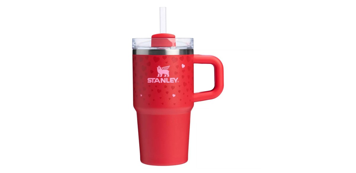 Stanley 20 oz Stainless Steel H2.0 Flowstate Quencher Tumbler with handle