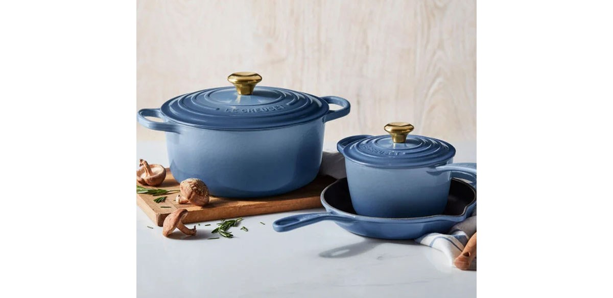 Le Creuset-Signature Enameled Cast Iron 5-Piece Cookware Set