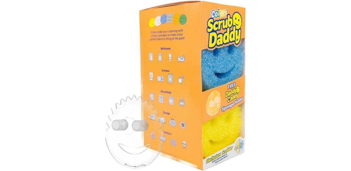 Scrub Daddy Colors Sponges 6ct Scrub Daddy Colors Sponges 6ct