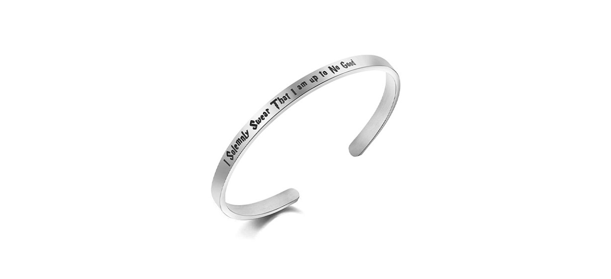 Best Awe Gift I Solemnly Swear That I Am Up To No Good-Inspired Bracelet Best Awe Gift I Solemnly Swear That I Am Up To No Good-Inspired Bracelet