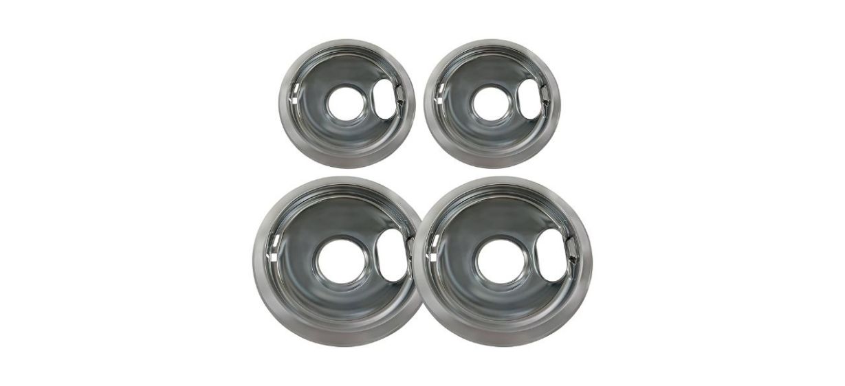 Best Kitchen Basics Replacement Chrome Pans for Whirlpool and Maytag