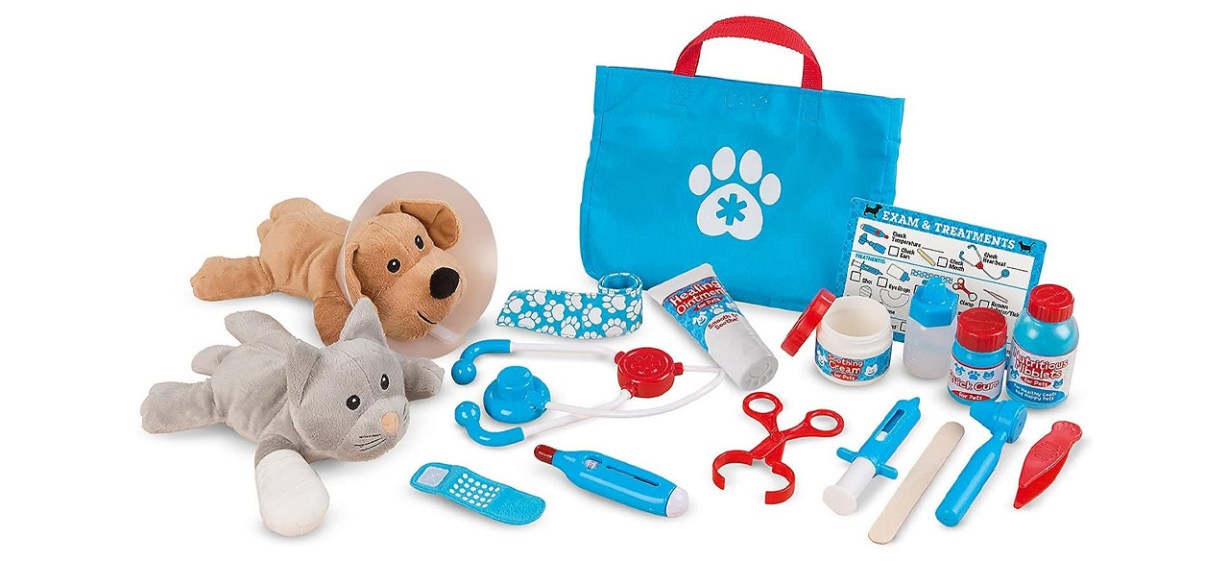 Melissa and Doug Examine and Treat Kids Veterinary Play Set