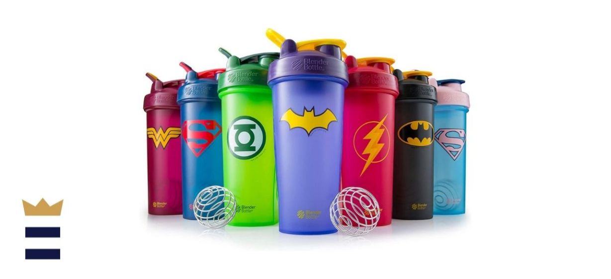 BlenderBottle Justice League Superhero 28-Ounce Shaker Bottle