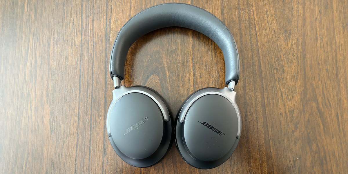 Bose QuietComfort Ultra Headphones on table