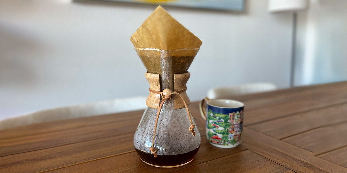 Chemex Pour-Over Glass Coffee Maker