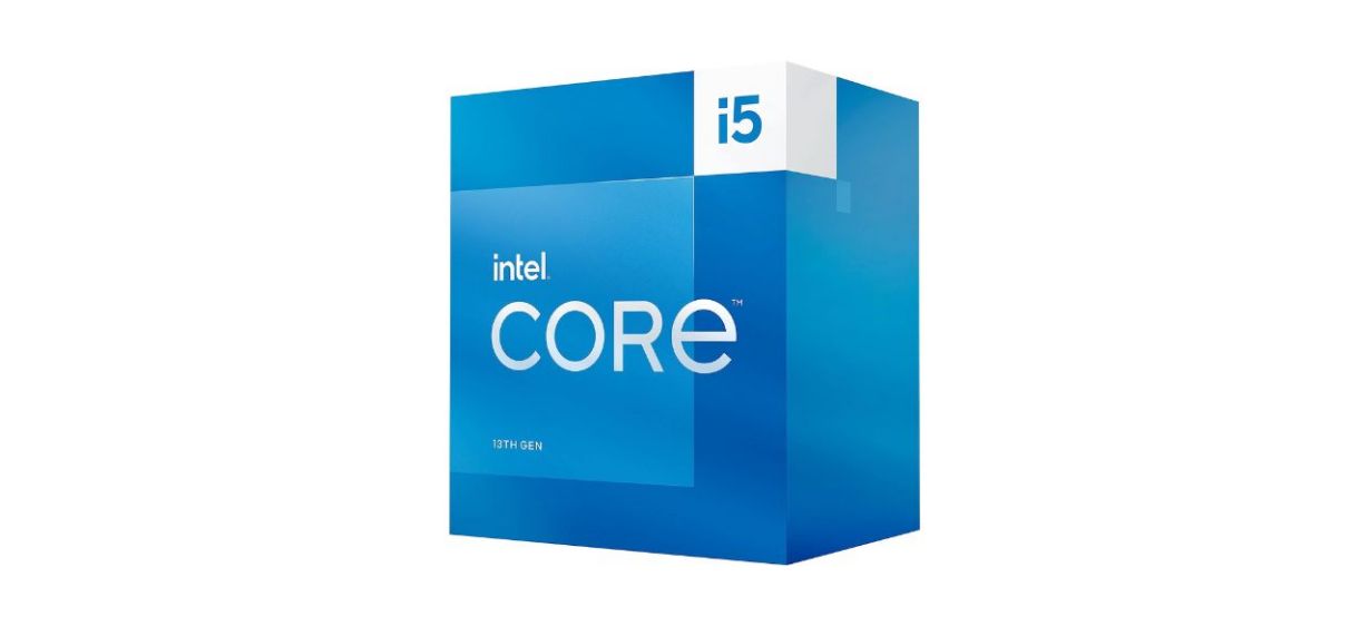  Intel Core i5-13400 Desktop Processor blue box on white background