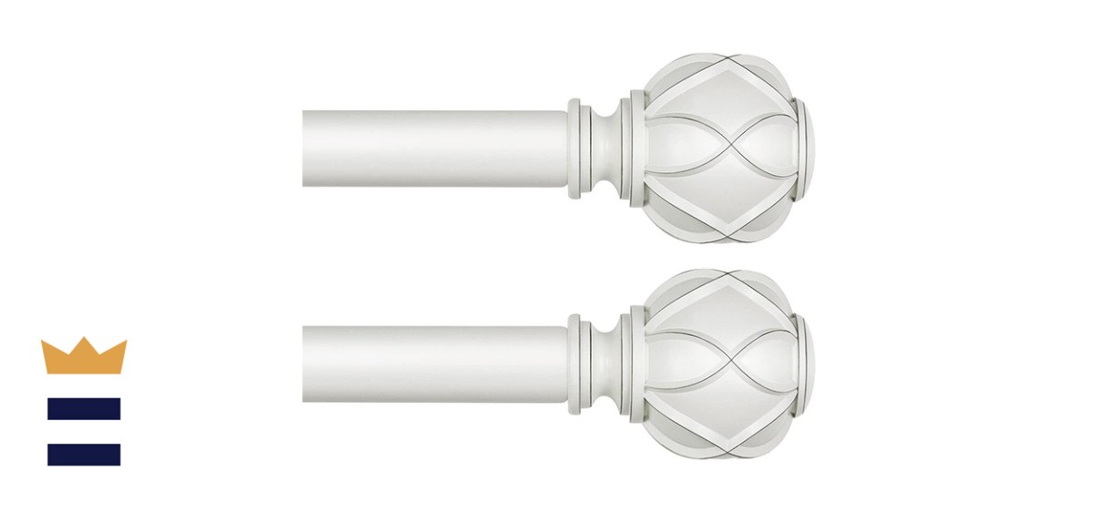 KAMANINA Telescoping Single Drapery Rod