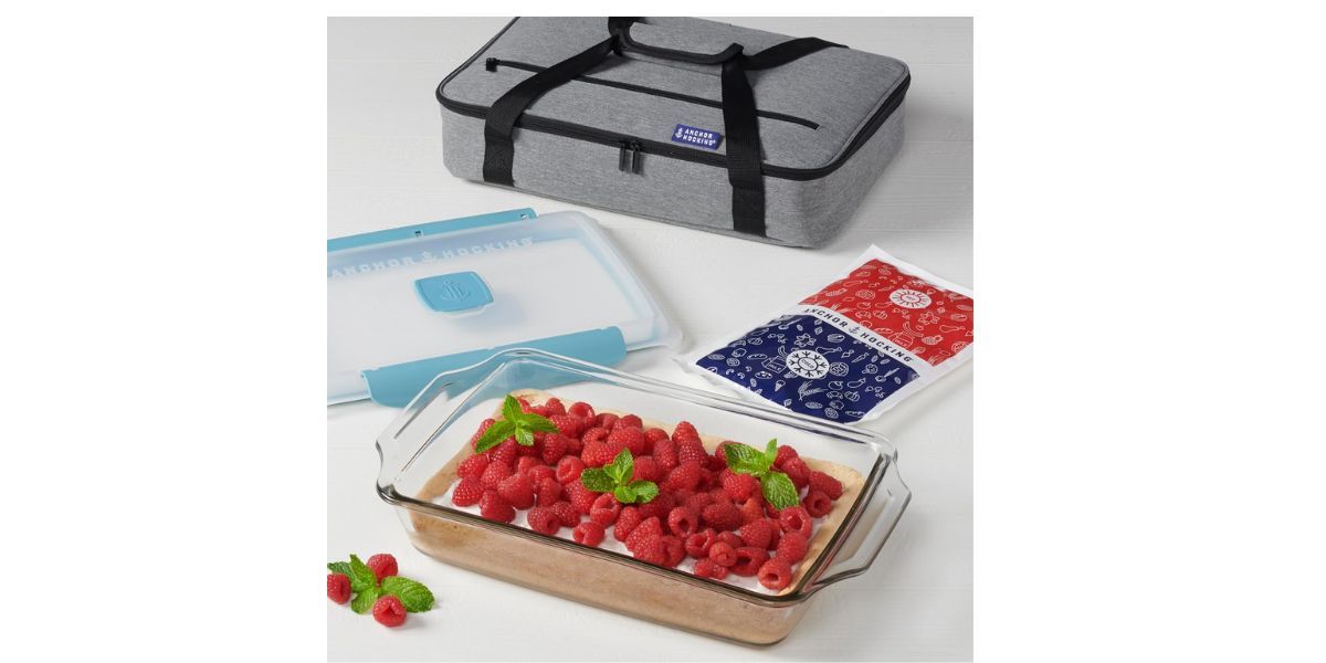 Anchor Hocking 3 Quart Glass Baking Dish with Lid