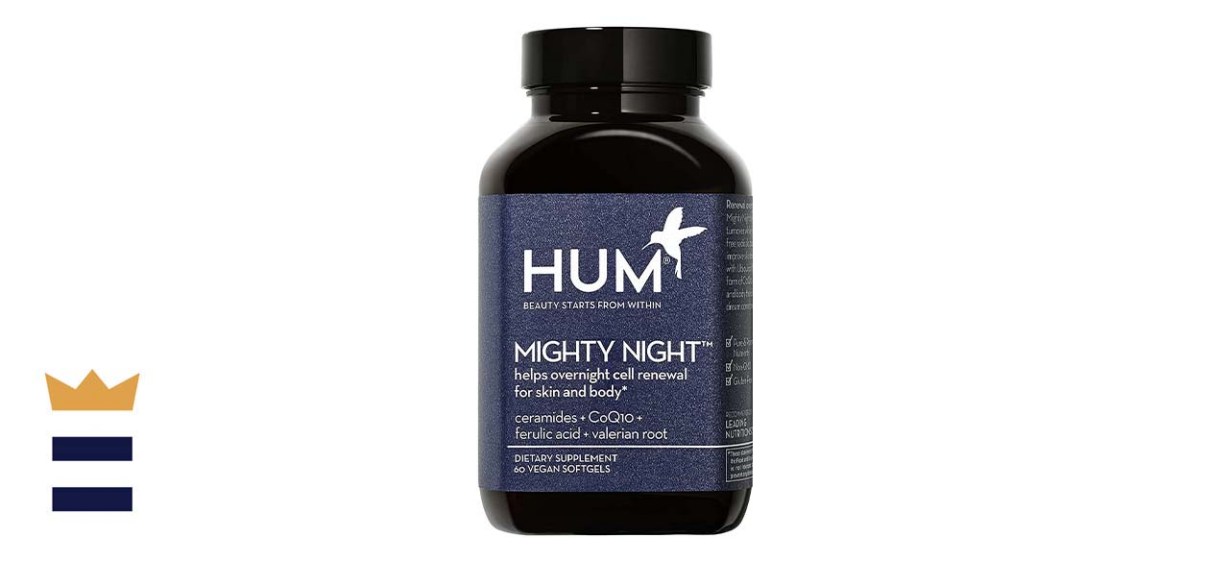 Mighty Night Overnight Renewal Supplement with Ceramides, CoQ10 And Ferulic Acid