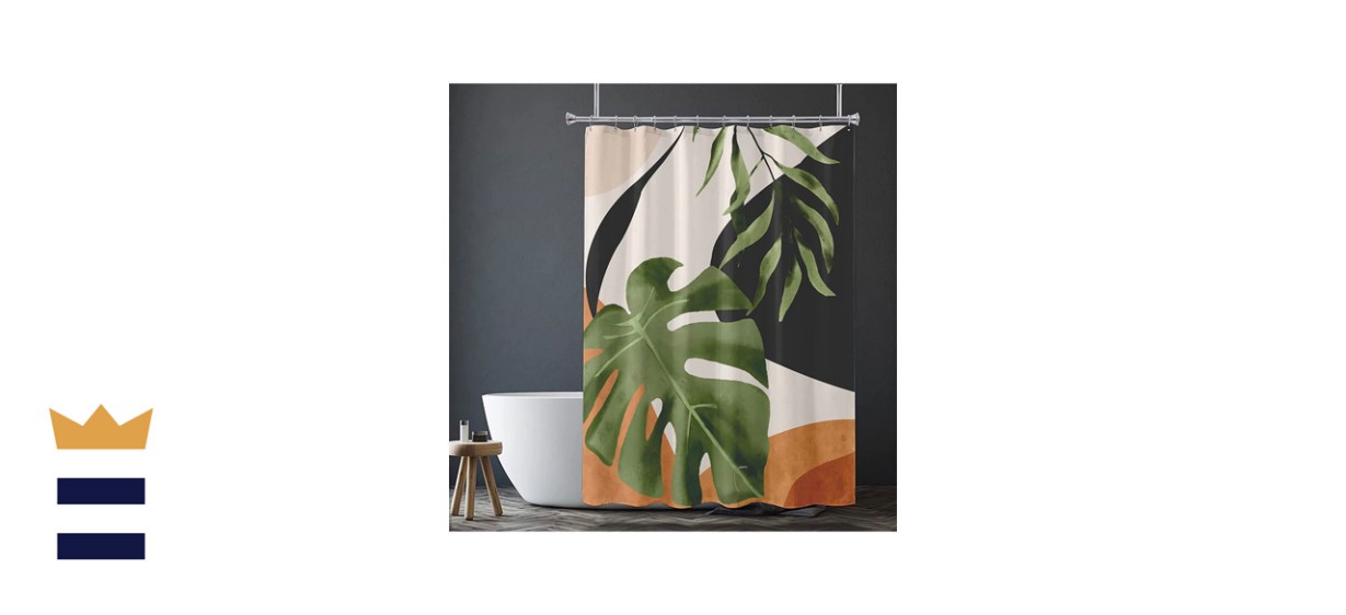 Qahing Tropical Shower Curtain