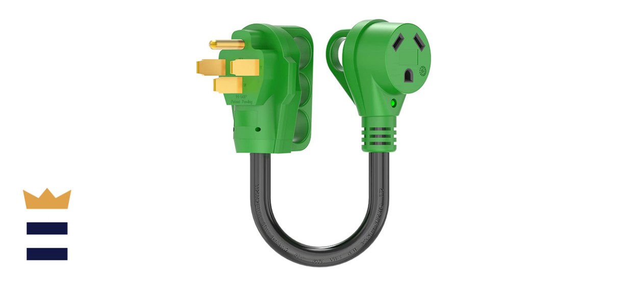 RVGUARD 50 Amp to 30 Amp RV Adapter Cord
