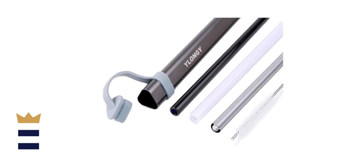 Ylonghy Reusable Travel Straws