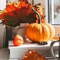 artificial pumpkin decoration