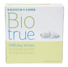 Bausch + Lomb Biotrue ONEday Contact Lenses, 90 Lenses