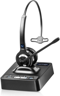 Leitner LH270 Wireless Office Headset with Microphone