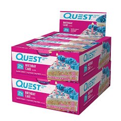 Quest Nutrition Birthday Cake Meal-Replacement Bars