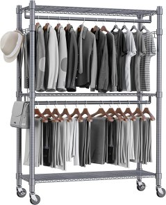 Homdox Commercial Grade Garment Rack