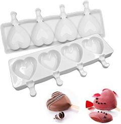 Detsnik Heart Ice Pop Molds