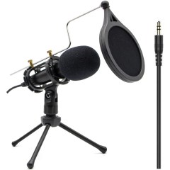 Looyuan 3.5mm Condenser Recording Microphone