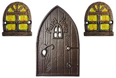 Lulu Decor Cast Iron Miniature Fairy Door