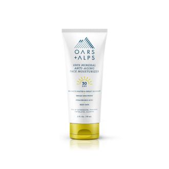 Oars + Alps  100% Mineral Anti-Aging Mineral Face Moisturizer
