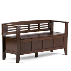 SIMPLIHOME Adams Entryway Bench