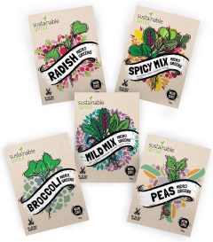 Sustainable Sprouts Microgreen Seeds Kit