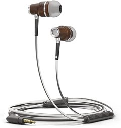 Symphonized Wood In-ear Noise-isolating Earphones