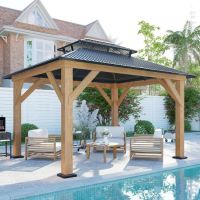 AMERLIFE 10x12 Wood Gazebo