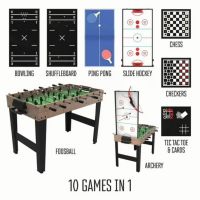 Tzumi RealPlay Tzumi 10-in-1 Multi Game Table