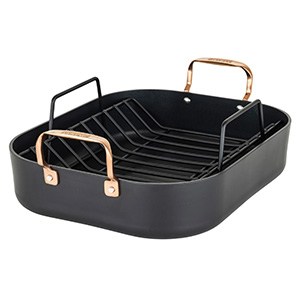 Viking Nonstick Roaster with Copper Handles