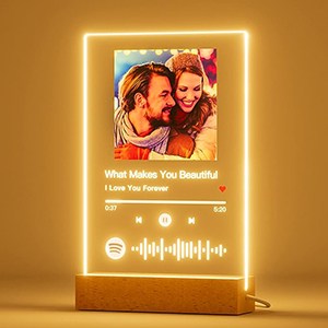 witfox Personalized Acrylic Song with Photo