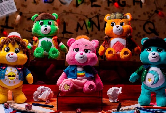The Care Bears x Stranger Things collab is awesome