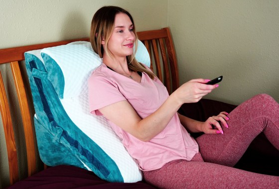 Wedge pillows can help with a number of sleep issues, according to experts