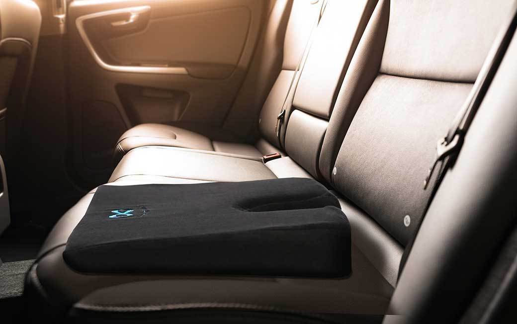 COMFYSURE Car Seat Wedge Pillow – Memory Foam Firm Cushion - Orthopedic