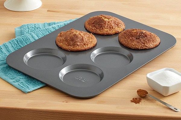  Norpro Puffy Muffin Top Pan Makes 6 Non Stick High Rise Crown  4 Wide .5 Deep: Muffin Top Pan: Home & Kitchen