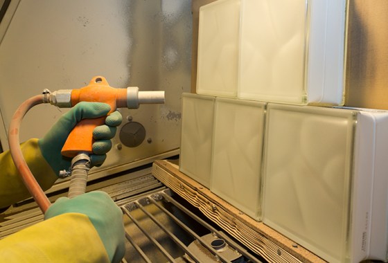Which sandblaster has the best safety features?