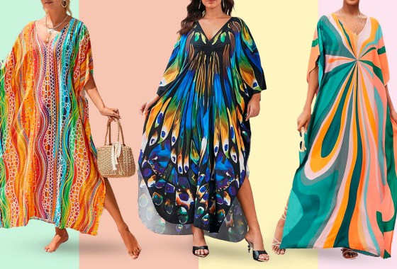 Embrace your inner Mrs. Roper with a summer caftan