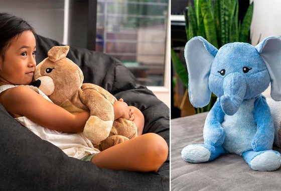 Weighted stuffed animals are this year’s holiday craze — and flying off shelves