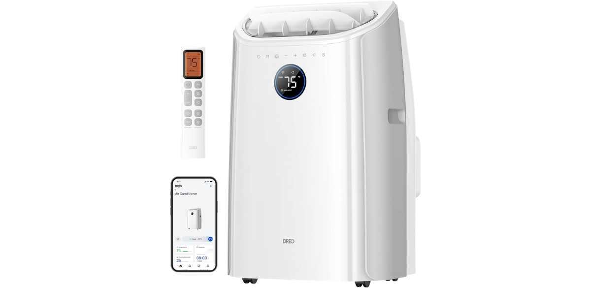 DREO Portable Air Conditioner 515S, 12000 BTU