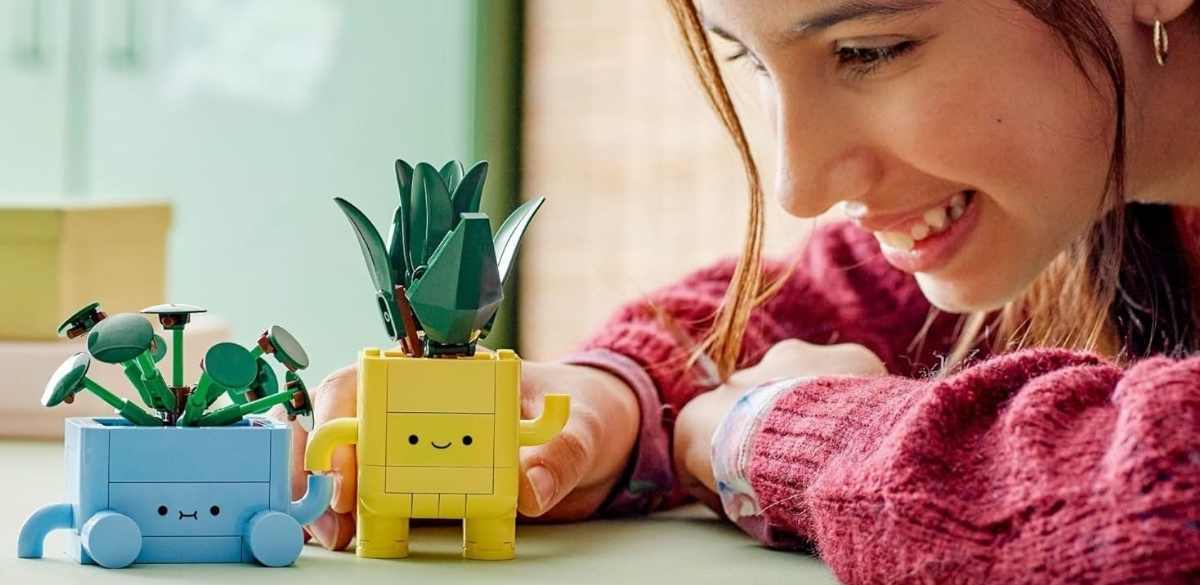 LEGO Botanicals Happy Plants Building Toy for Kids