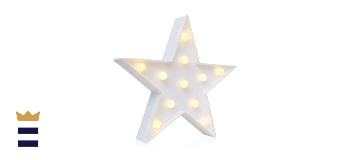 10-inch star marquee