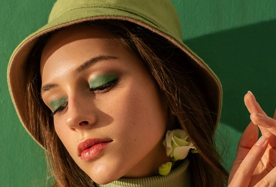 Green eyeshadow looks for summer