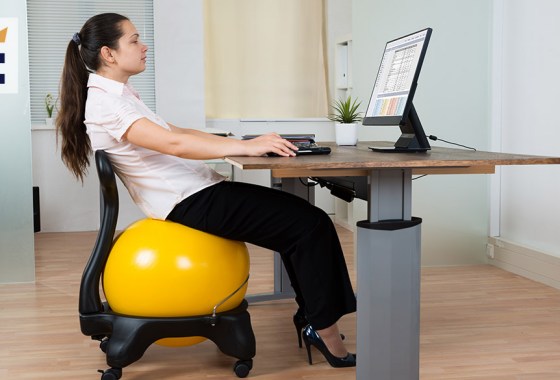 Best exercise ball chairs