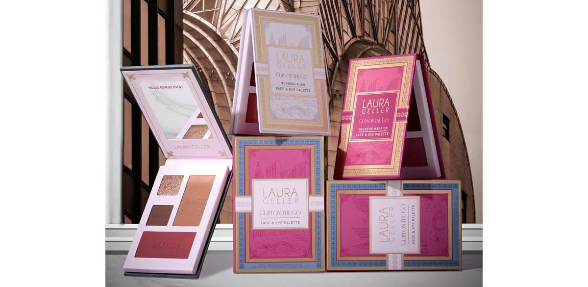 LAURA GELLER NEW YORK Glam On the Go Eyeshadow &amp; Blush Palettes