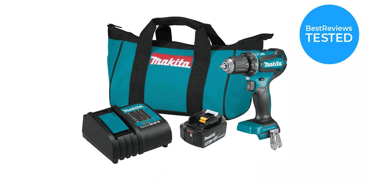 Makita 18-Volt Lithium-Ion Brushless Cordless 1/2-Inch Driver-Drill Kit