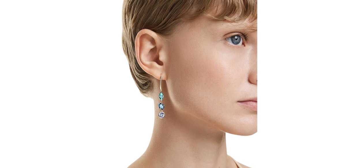 Swarovski Gema drop earrings