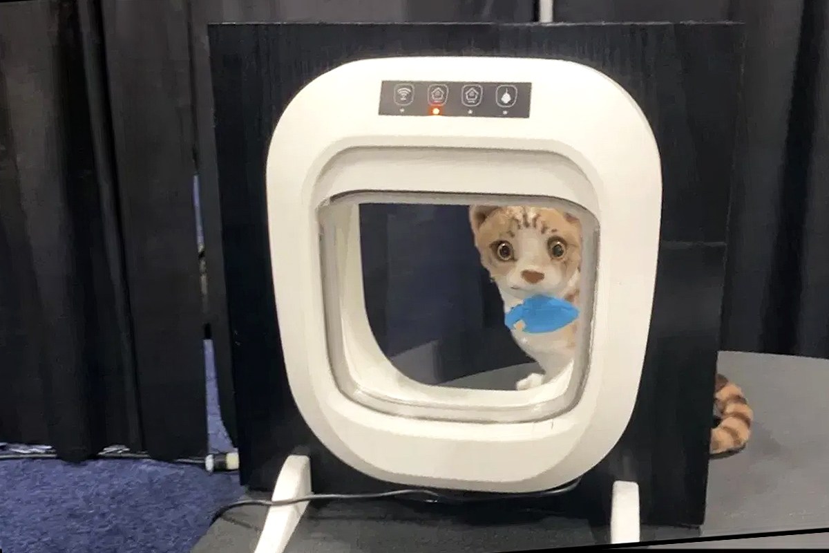 The Flappie cat door