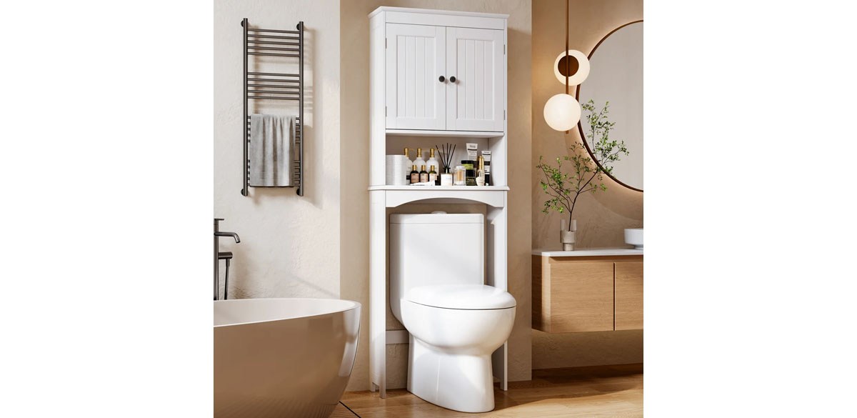 Red Barrel Studio Over the Toilet Storage Cabinet